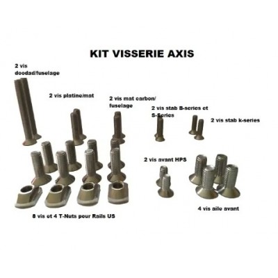 SET VISSERIE AXIS (Stainless)