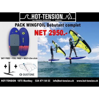 Pack start & progress Wingfoil